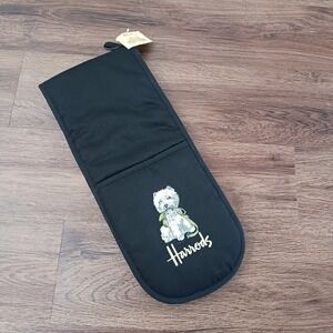 New Harrods Westie Dog Double Oven Gloves